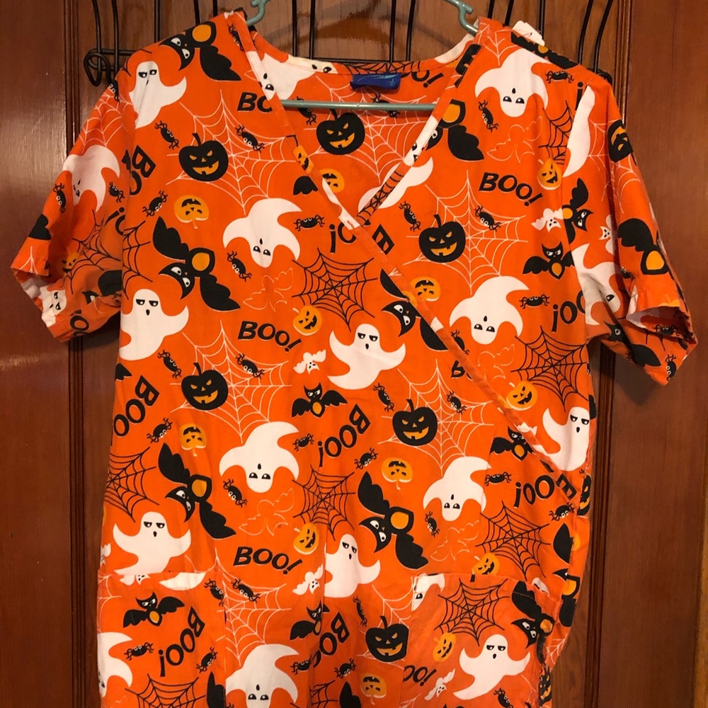 Carols scrubs- Halloween scrub